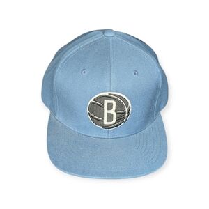 Mitchell & Ness Brooklyn Nets NBA Blue Snapback Hat